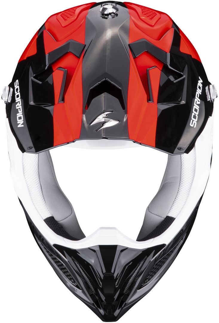 Scorpion VX-22 Air Attis Casco Motocross nero/rosso M (57/58) Figura 3