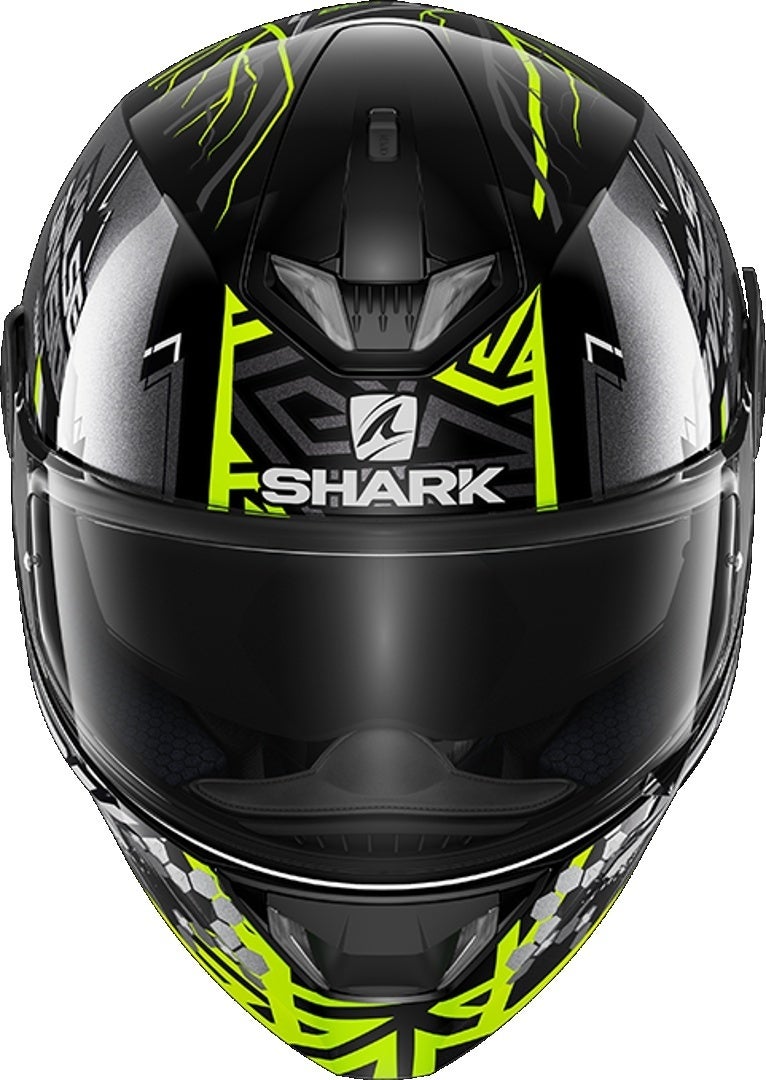 Shark Skwal 2.2 Noxxys Casco nero/verde S (55/56) Figura 2