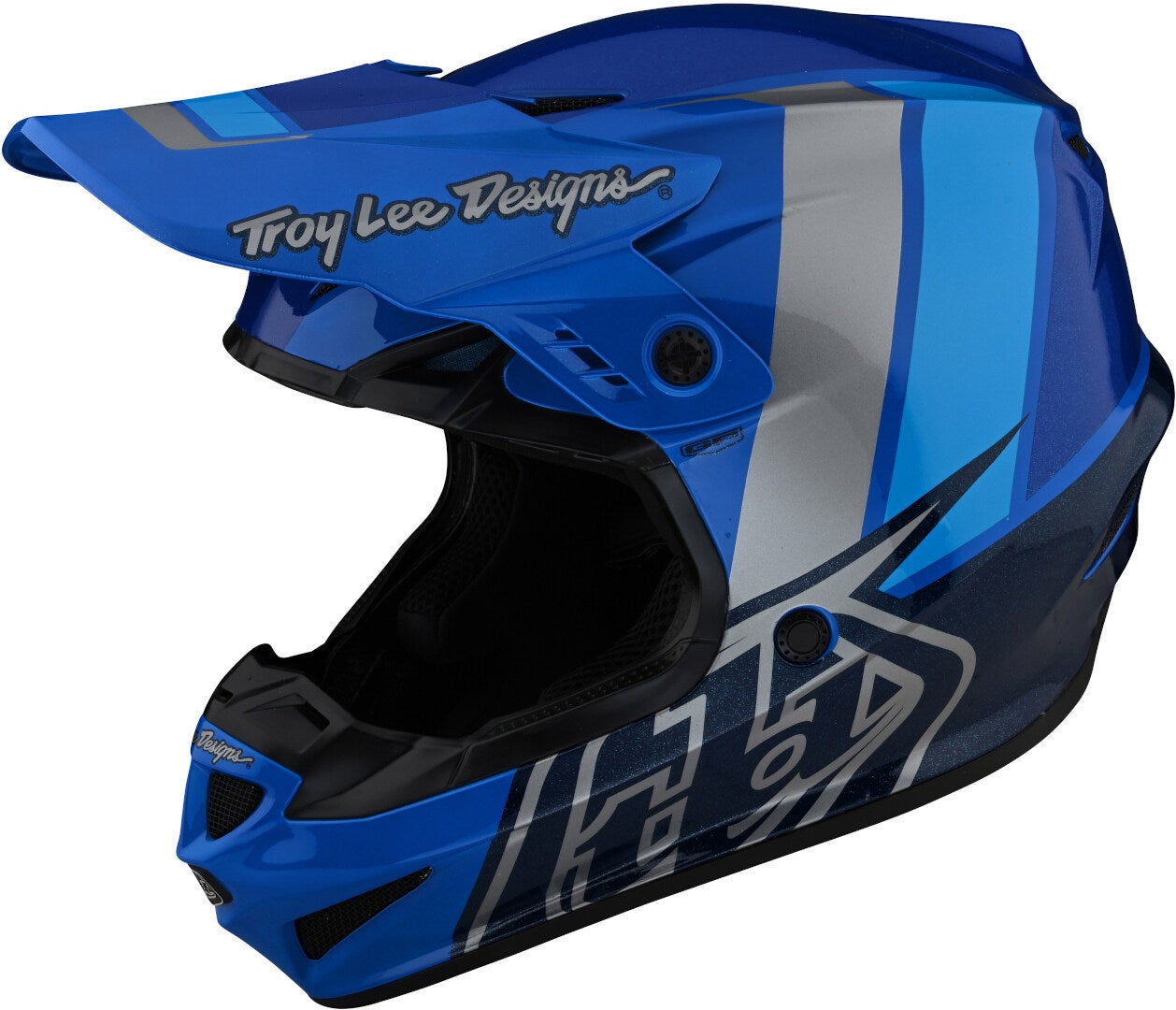 Troy Lee Designs GP Nova Casco Motocross Giovanile blu Y/L (52/53) Figura 1