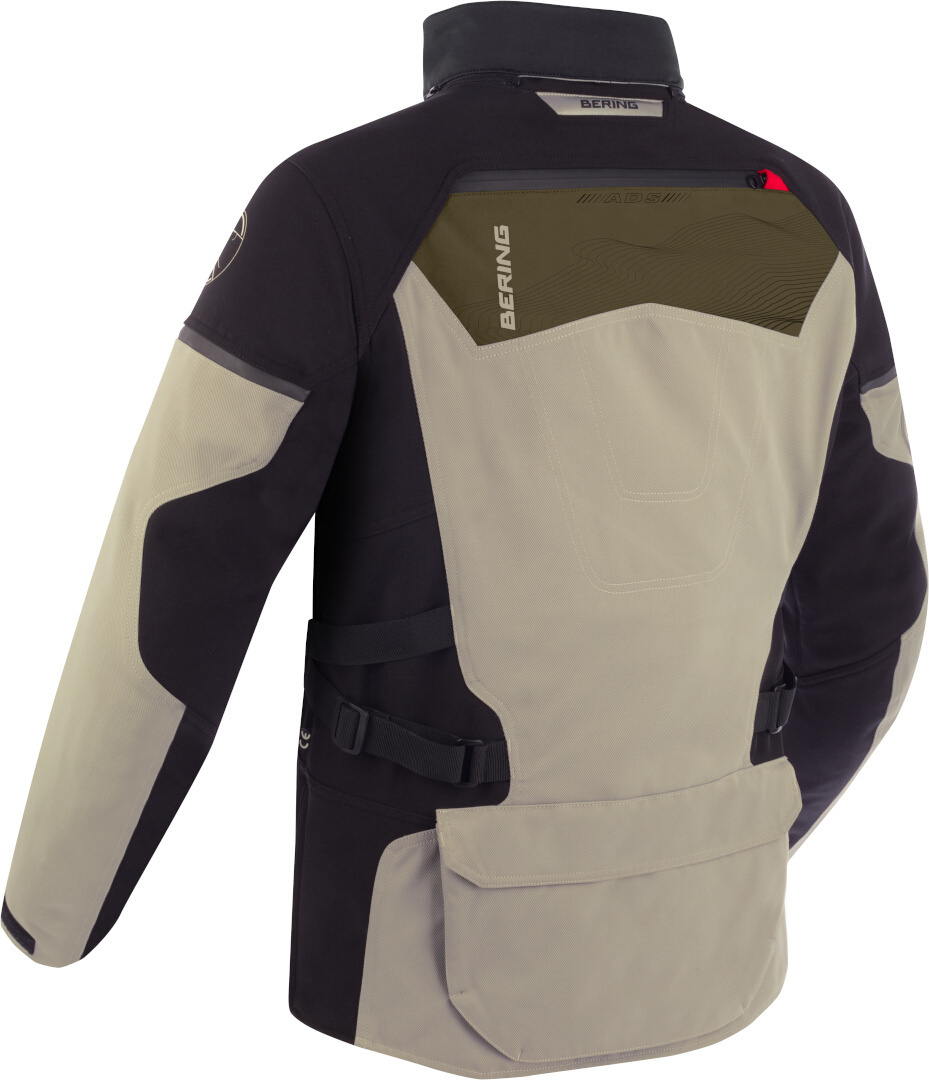 Bering Freeway wasserdichte Motorrad Textiljacke beige L Abbildung 2