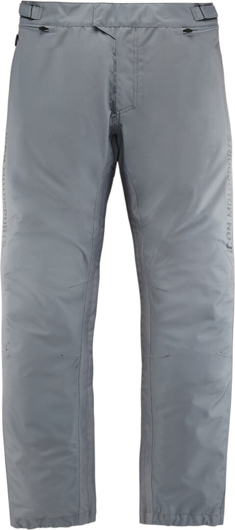 Icon PDX 3 wasserdichte Motorrad Textilhose grau M Abbildung 1