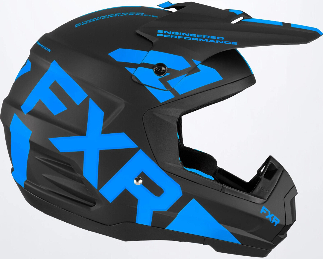 FXR Torque Team Snescooterhjelm sort/blå S (55/56) Figur 4