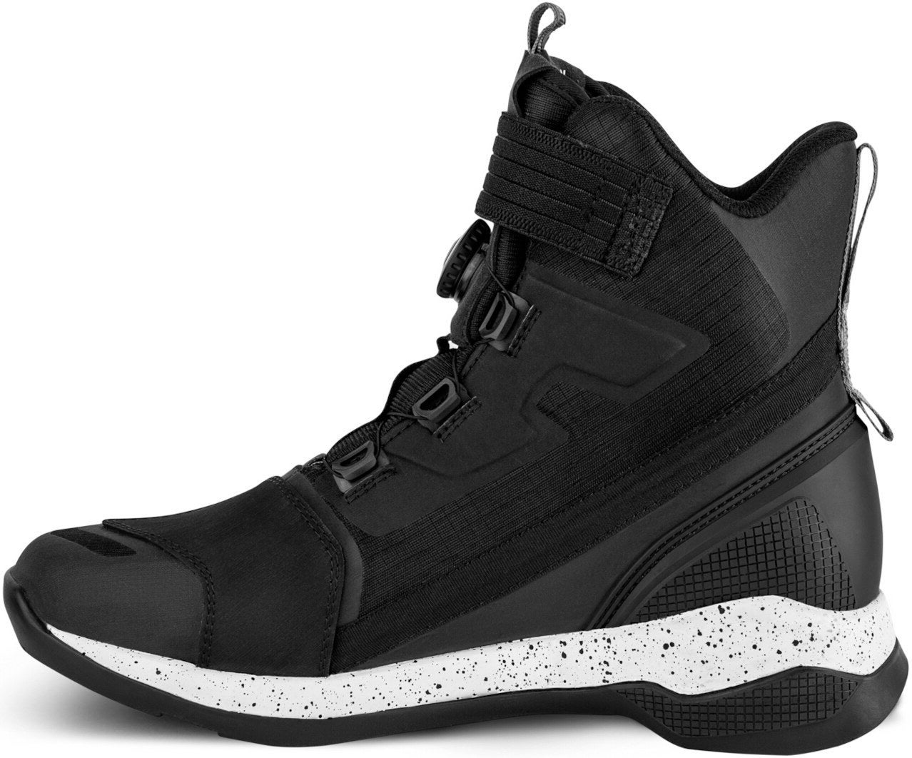 SHIMA Takeshi Motorcycle Boots black/white 41 Figure 3