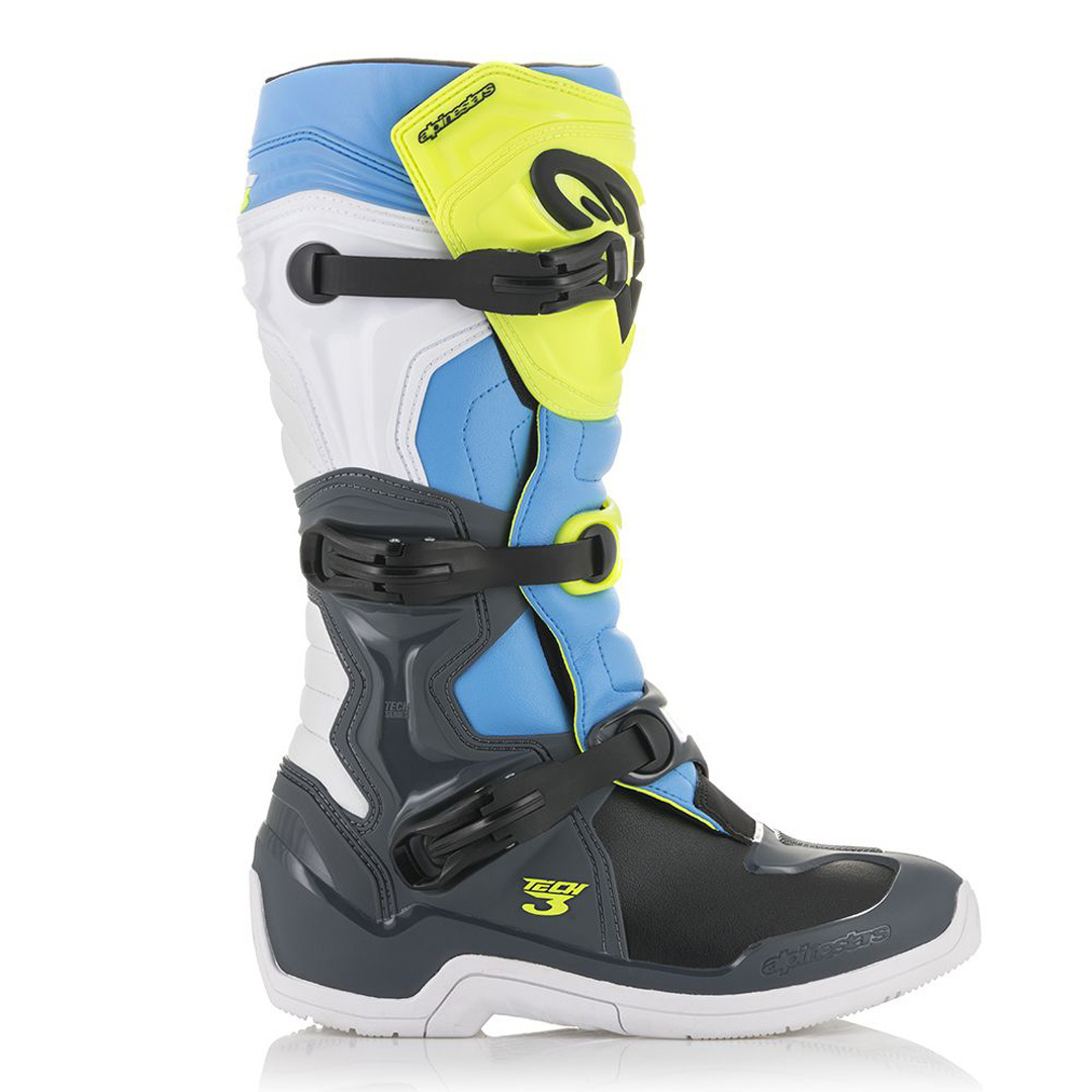 Alpinestars Tech 3 Bottes motocross jaune/gris 8 (42) Figure 2