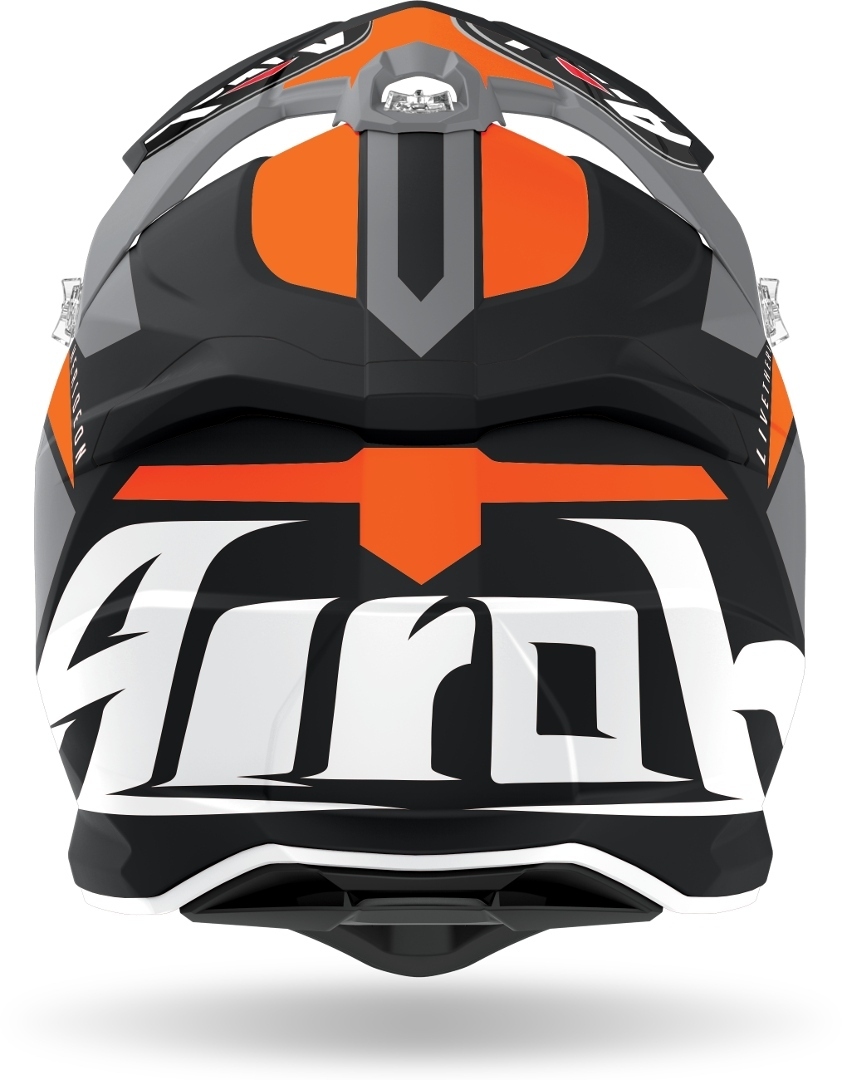 Airoh Strycker Axe Carbon Motocross Hjälm Orange Matt XS (53/54) Figur 3
