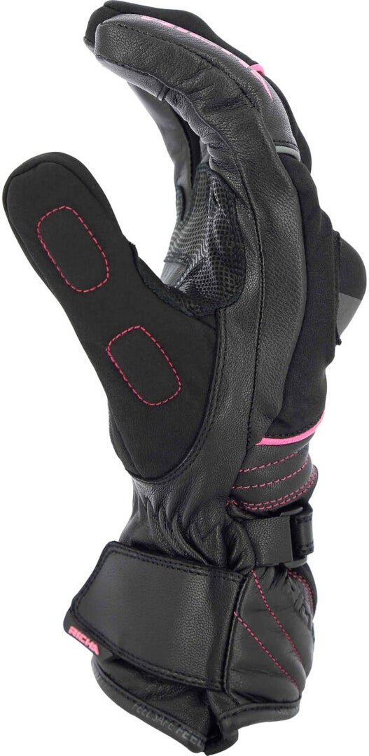Richa Ella vandtætte damer motorcykelhandsker sort/pink M Figur 2