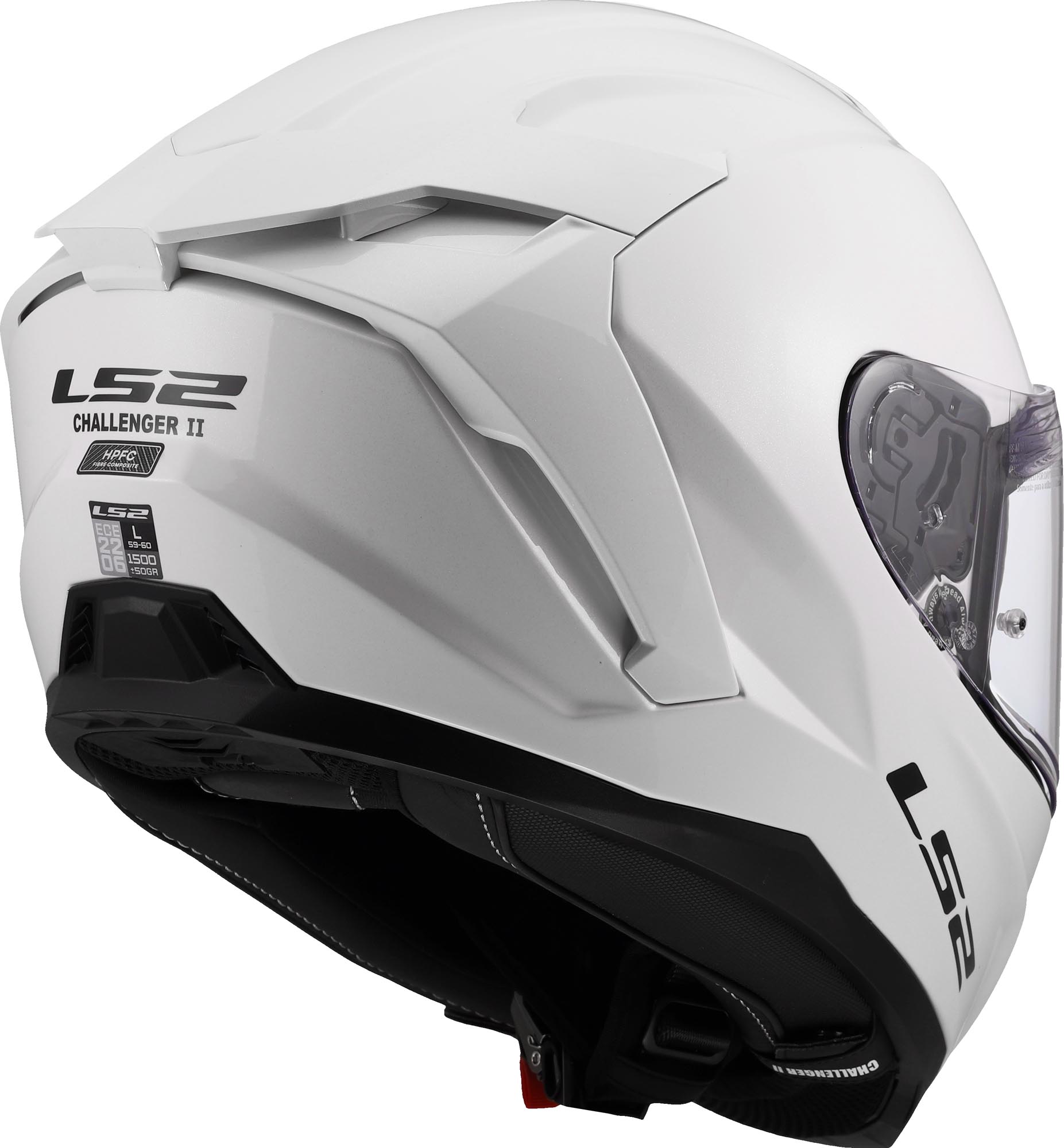 LS2 FF817 Challenger II Cască alb M (57/58) Figura 5