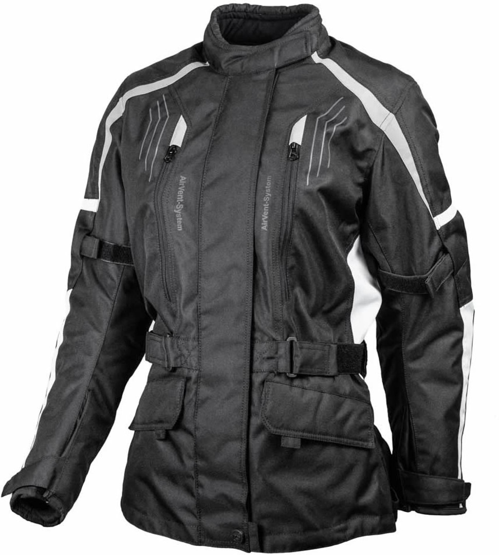 GMS Dayton Giacca tessile da donna nero/grigio M Figura 1