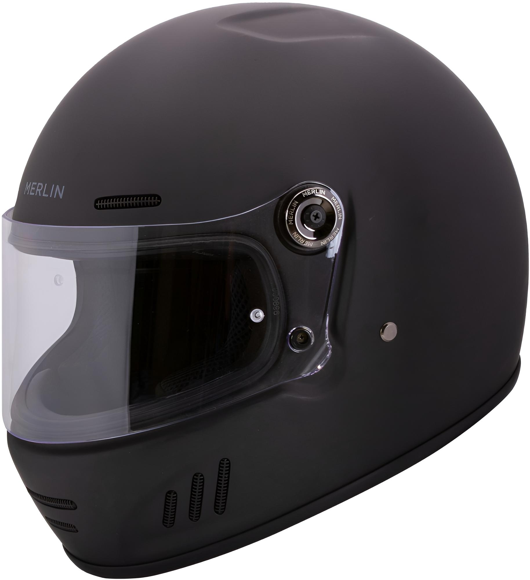 Merlin Revival Vintage Capacete Artigo principal Figura 1