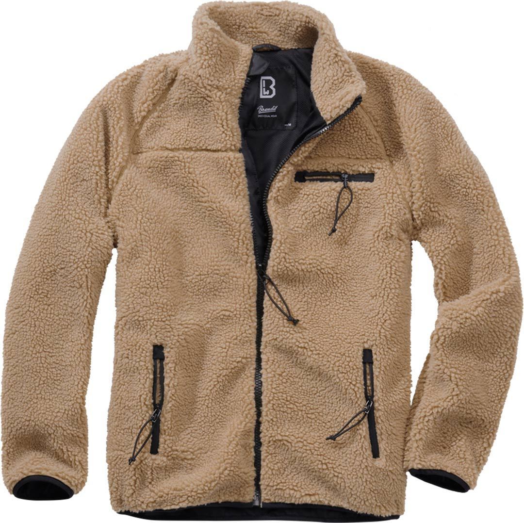 Brandit Teddyfleece Veste beige M Figure 1