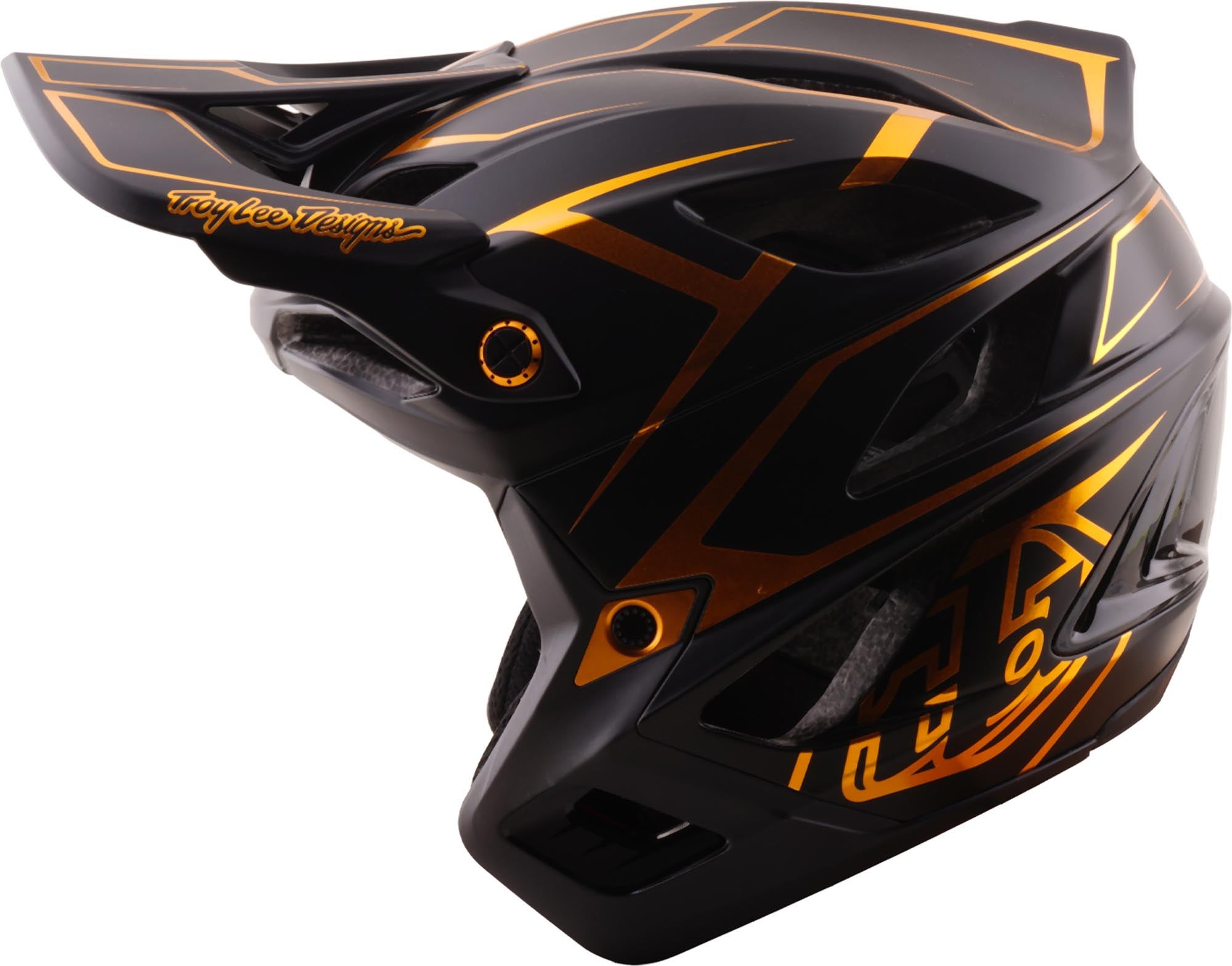Troy Lee Designs Stage Stunt MIPS Pinstripe Negru/Auriu M-L (57/59) Figura 7