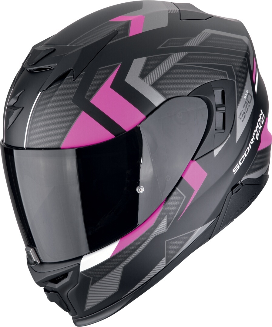 Scorpion EXO-520 Evo Air Sensus Cască Negru mat/roz L (59/60) Figura 1