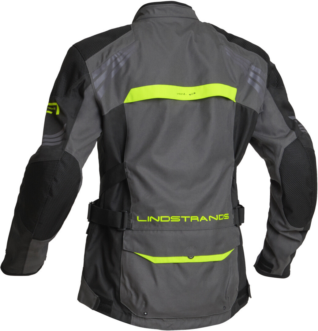 Lindstrands Transtrand waterproof Motorcycle Textile Jacket dark grey/black/yellow 56 Figure 2