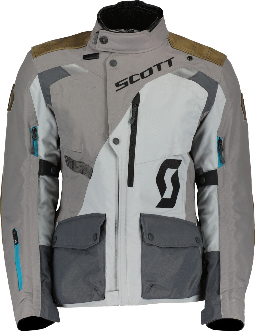 Scott Dualraid Dryo Damen Motorrad Textiljacke hellgrau/dunkelgrau 46 Abbildung 1