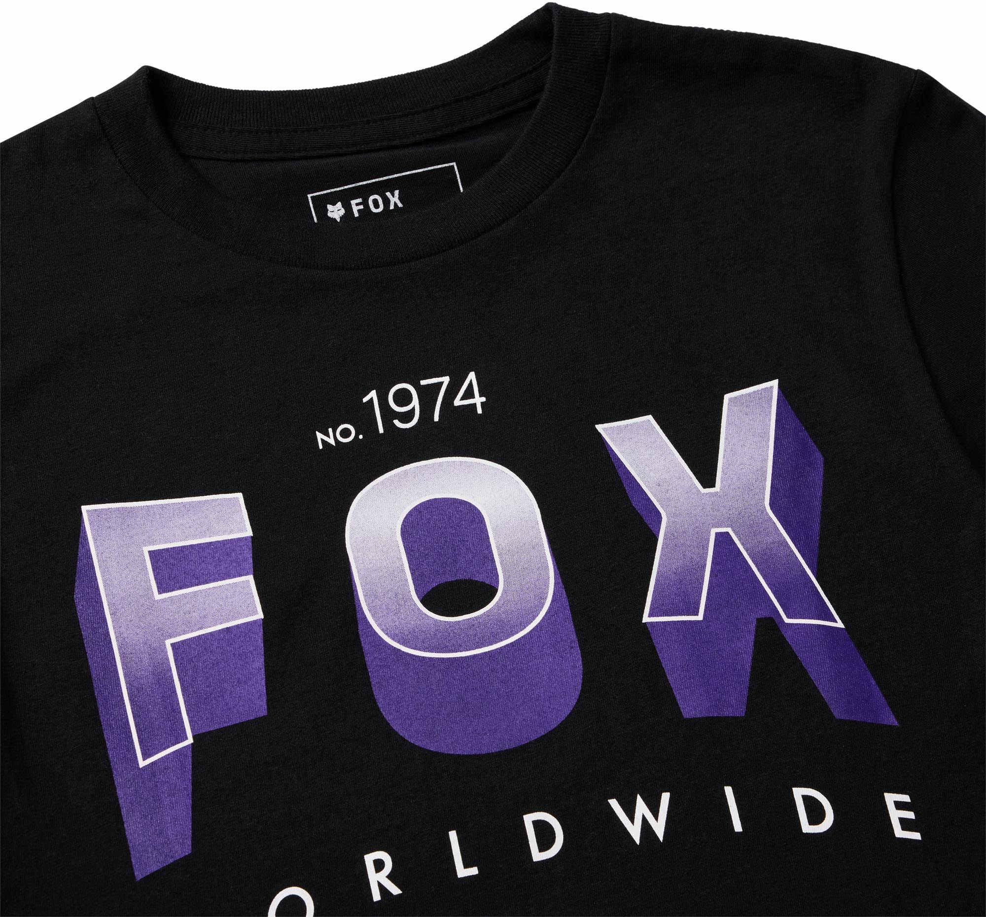 FOX Block Maglietta giovanile nero YL Figura 3