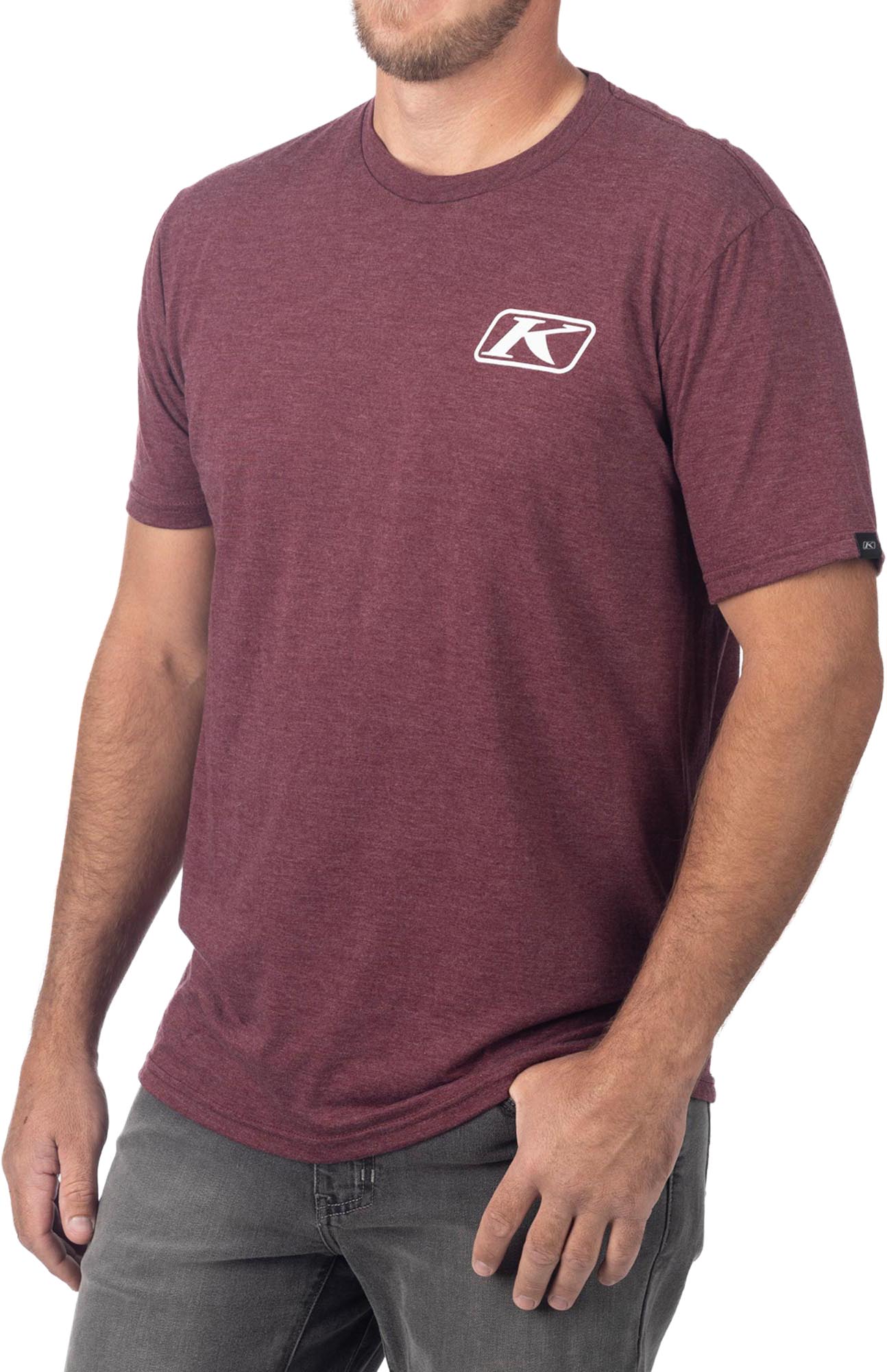 Klim Destination Tri-Blend T-Shirt rot M Abbildung 1