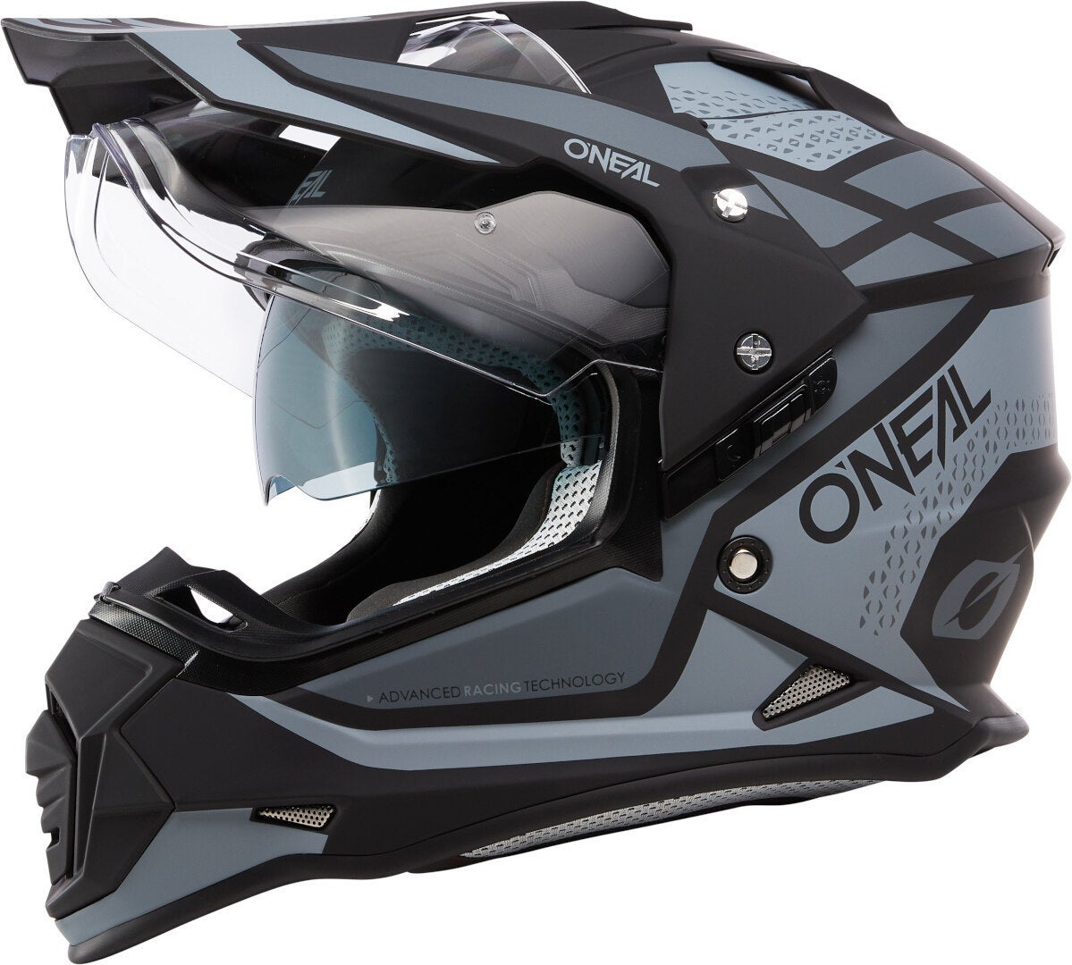 Oneal Sierra R Motocross hjelm grå/sort XXL (63/64) Figur 1