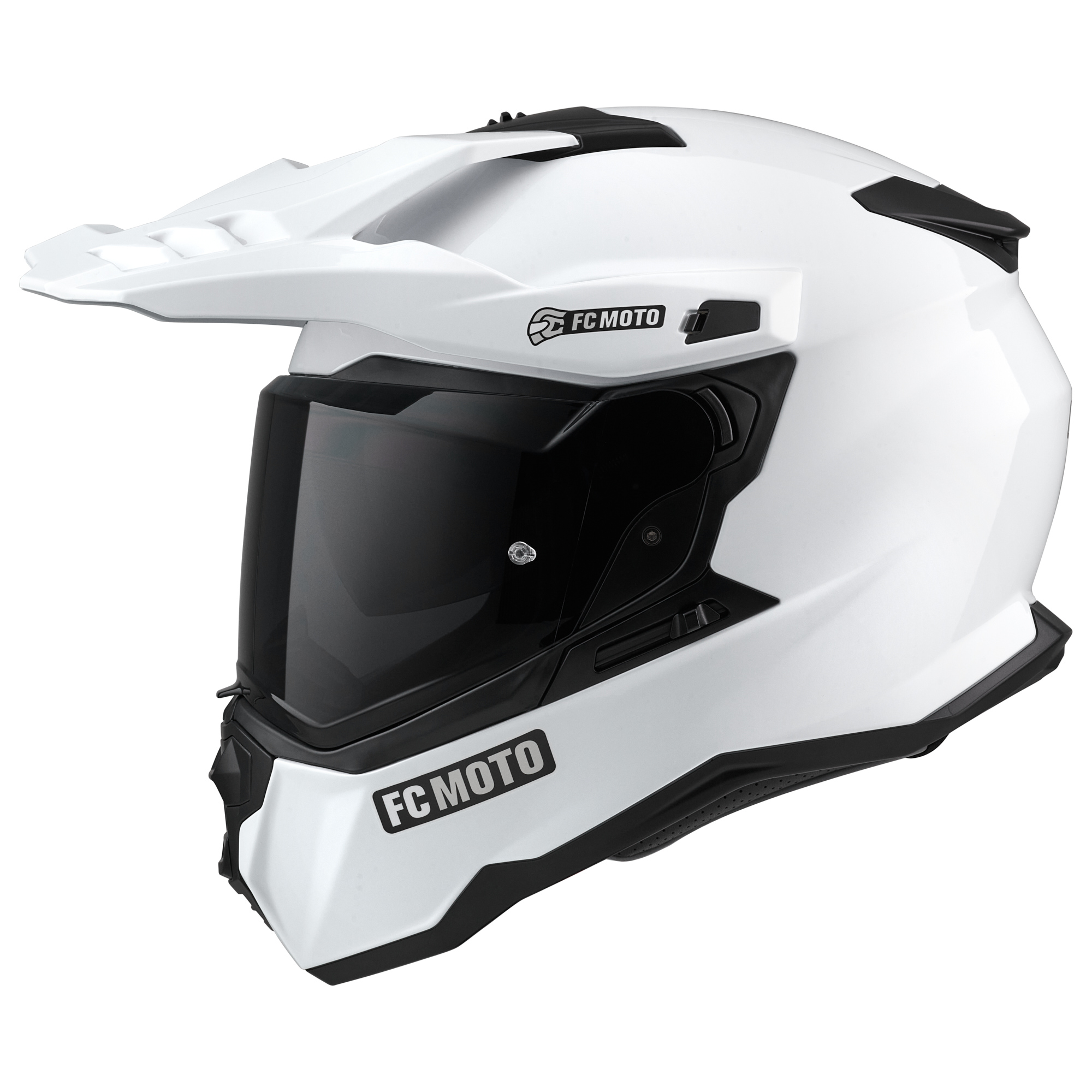 FC-Moto XP-22S Enduro-hjälm Vit XS (53/54) Figur 6