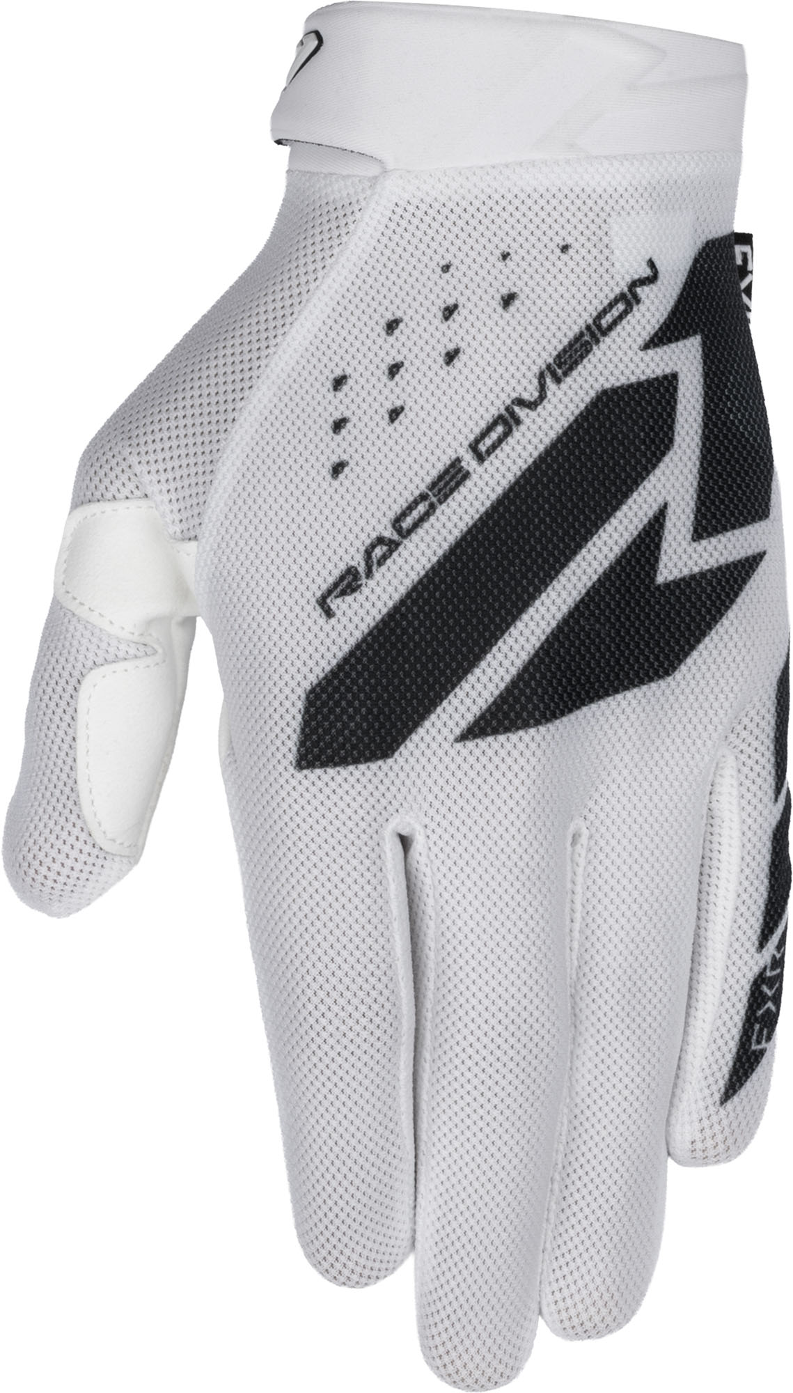 Fxr Men's White/Black Reflex Air Motocross Gloves