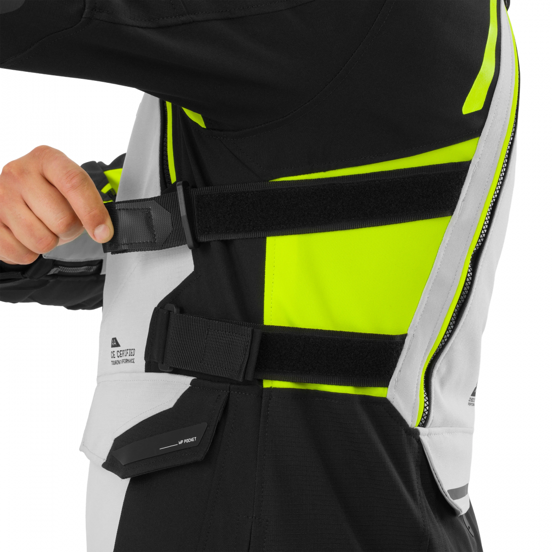 SHIMA Dune 2.0 Motorcycle Textile Jacket black/white/yellow L Figure 23