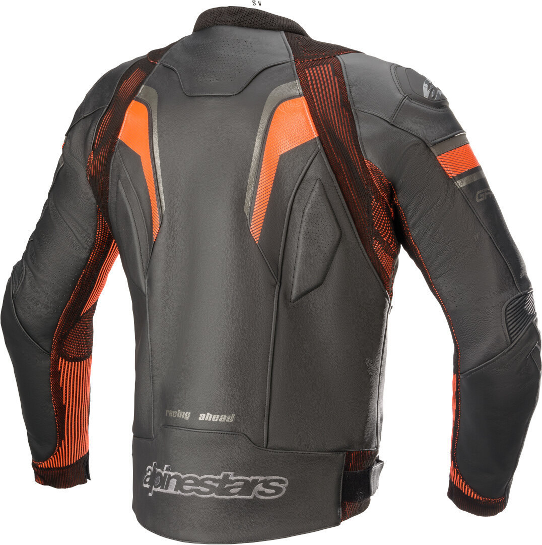 Alpinestars GP Plus R V3 Rideknit Motorcycle Leather Jacket black/orange 64 Figure 2