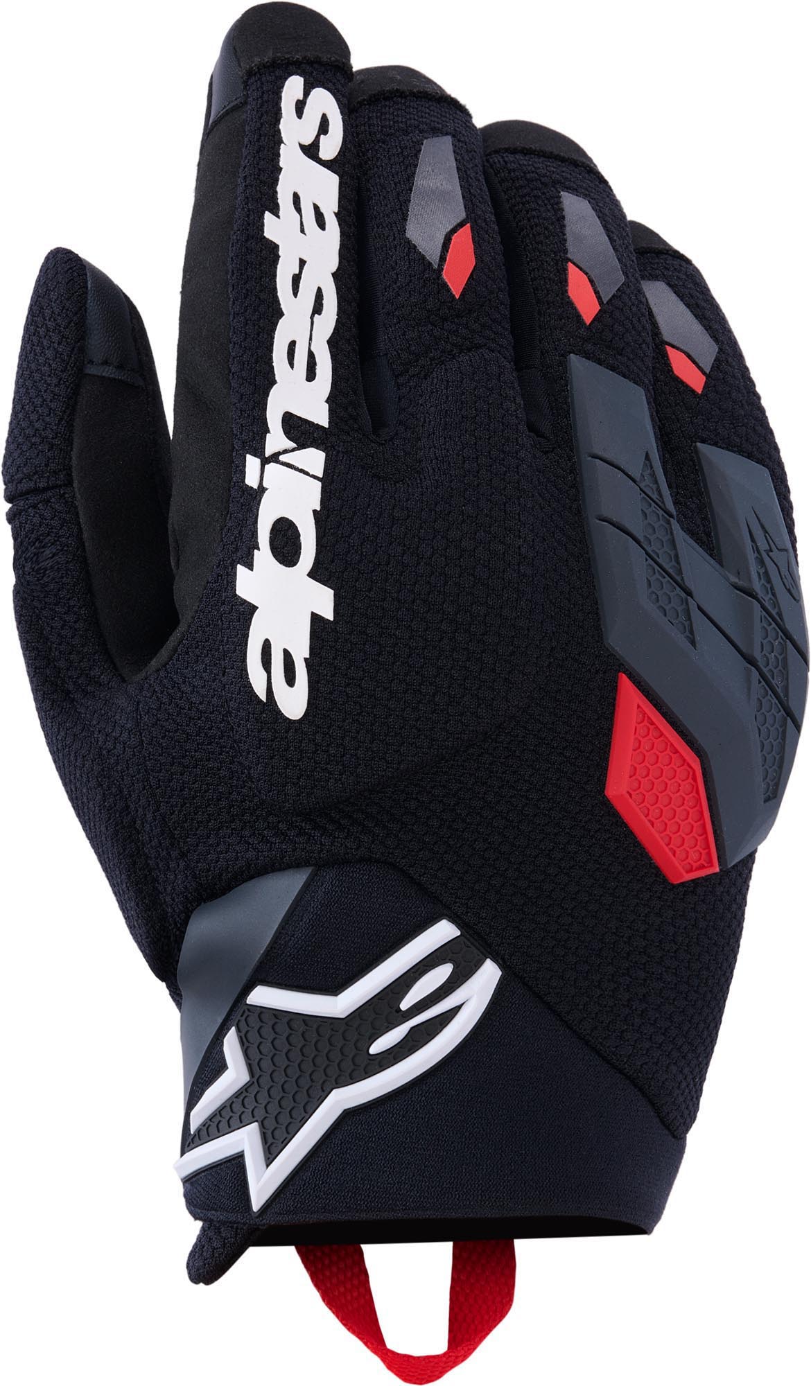 Alpinestars Durack Mănuși de motocicletă Negru/Gri/Roșu 3XL Figura 1