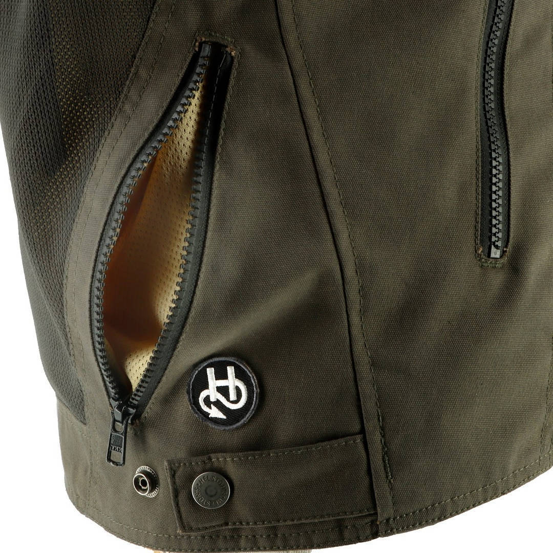 Helstons Puma Air Motorrad Textiljacke khaki M Abbildung 6