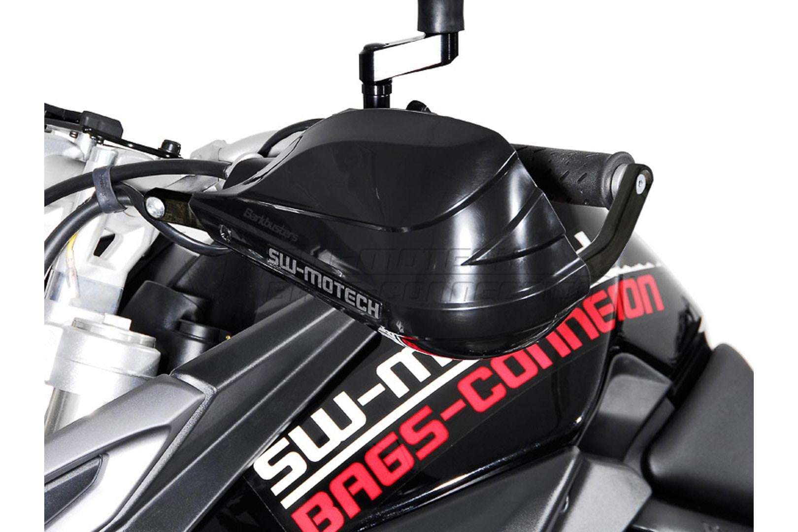 SW-Motech BBSTORM handguard kit - Black. Triumph Tiger 800/1200. Figure 1