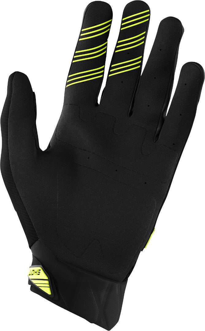Shot Devo Motocross handsker til børn sort/neon 10/11 Figur 2