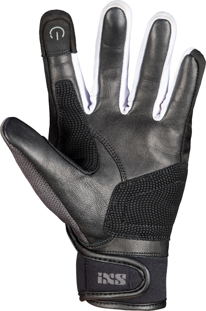 IXS Evo-Air Mănuși pentru motociclete pentru doamne negru/gri/alb M Figura 2