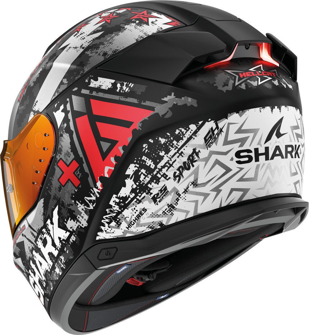 Shark Skwal i3 Hellcat Шлем чёрный матовый/красный XXL (63/64) Рисунок 3