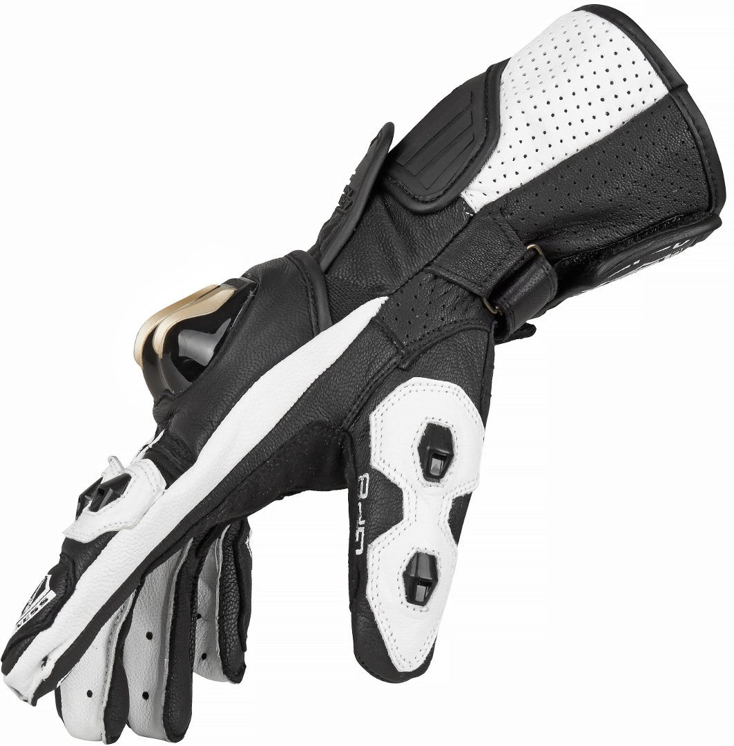Arlen Ness Yakun Motorcykel handsker Sort/hvid 2XL Figur 2