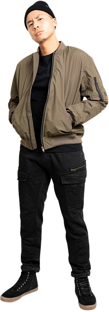 John Doe Defender Mono Damer Motorcykel Tekstil Bukser Sort 27 L32 Figur 10
