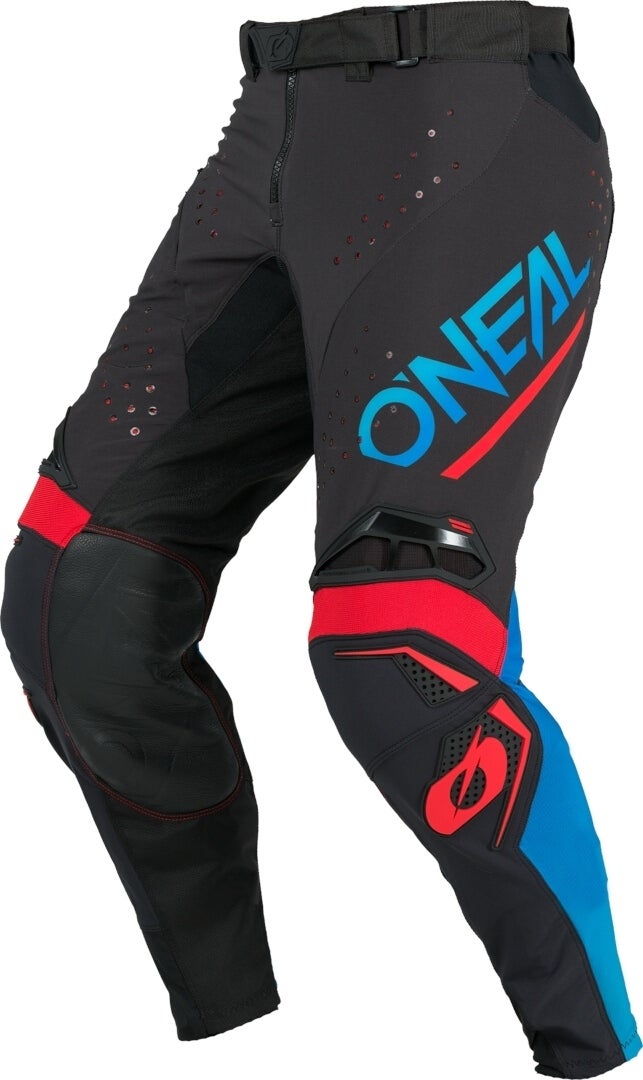 Oneal Prodigy Five Four Motocross bukser sort/blå/rød 36 Figur 1