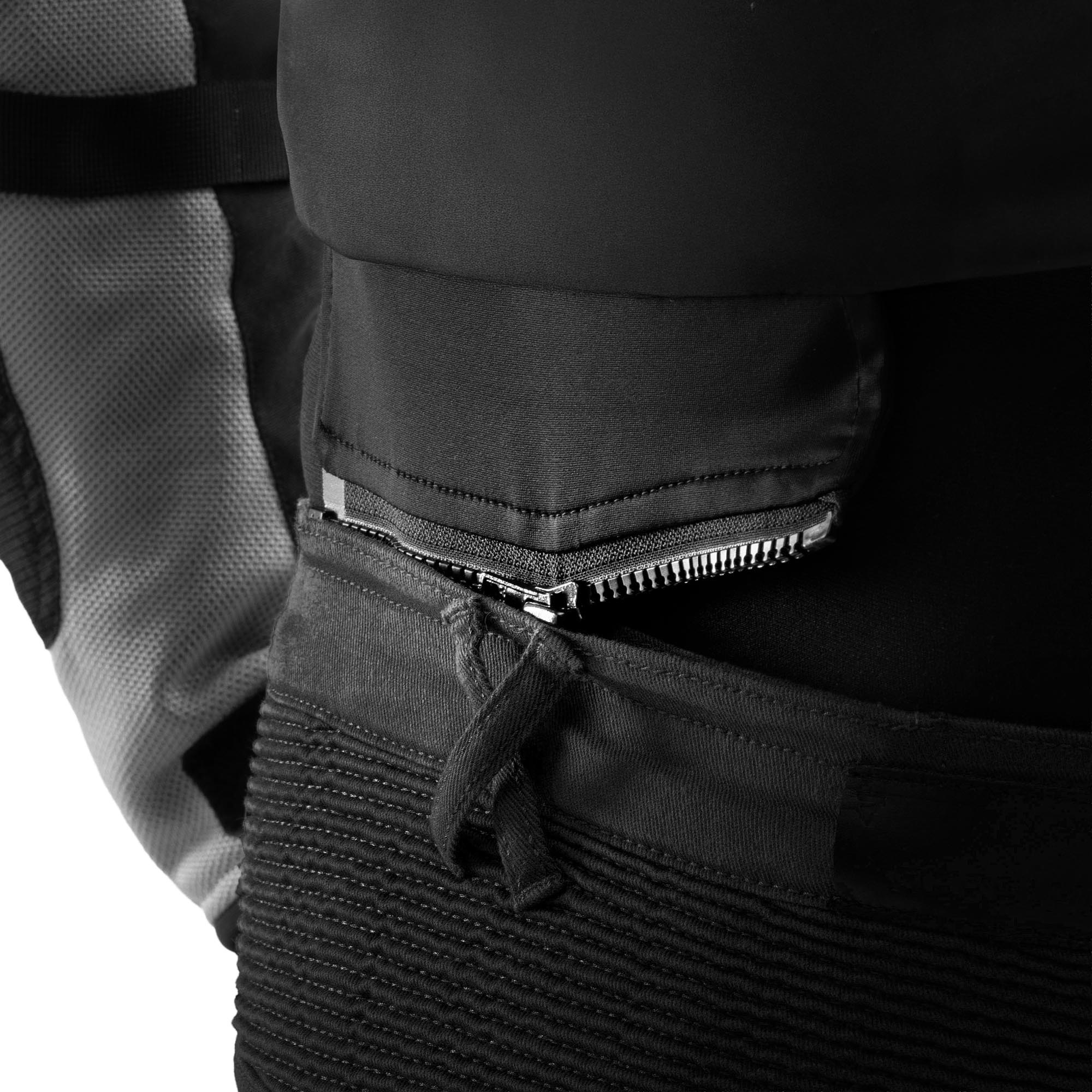 Rebelhorn Faster Motorcykeljeans Sort 28/34 Figur 7