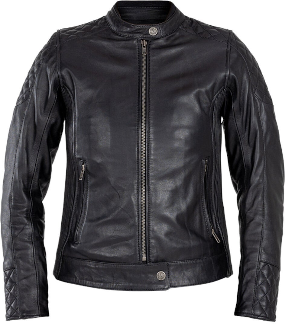 John Doe Adina Veste en cuir de moto pour femmes
