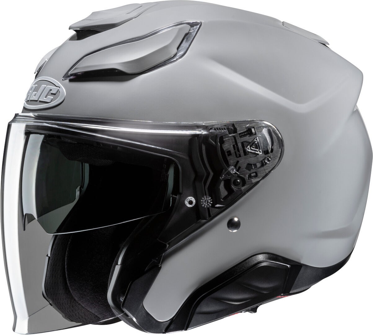 HJC F31 Solid Casco Jet gris XXL (62/64) Figura 1