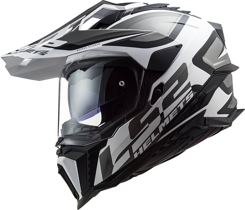 Side view of LS2 MX701 Explorer Alter Matt Motocross Helmet