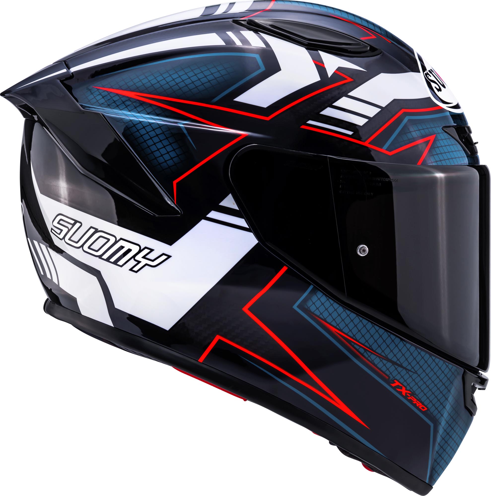 Suomy TX-Pro Flawless Capacete azul escuro/branco L (59/60) Figura 6