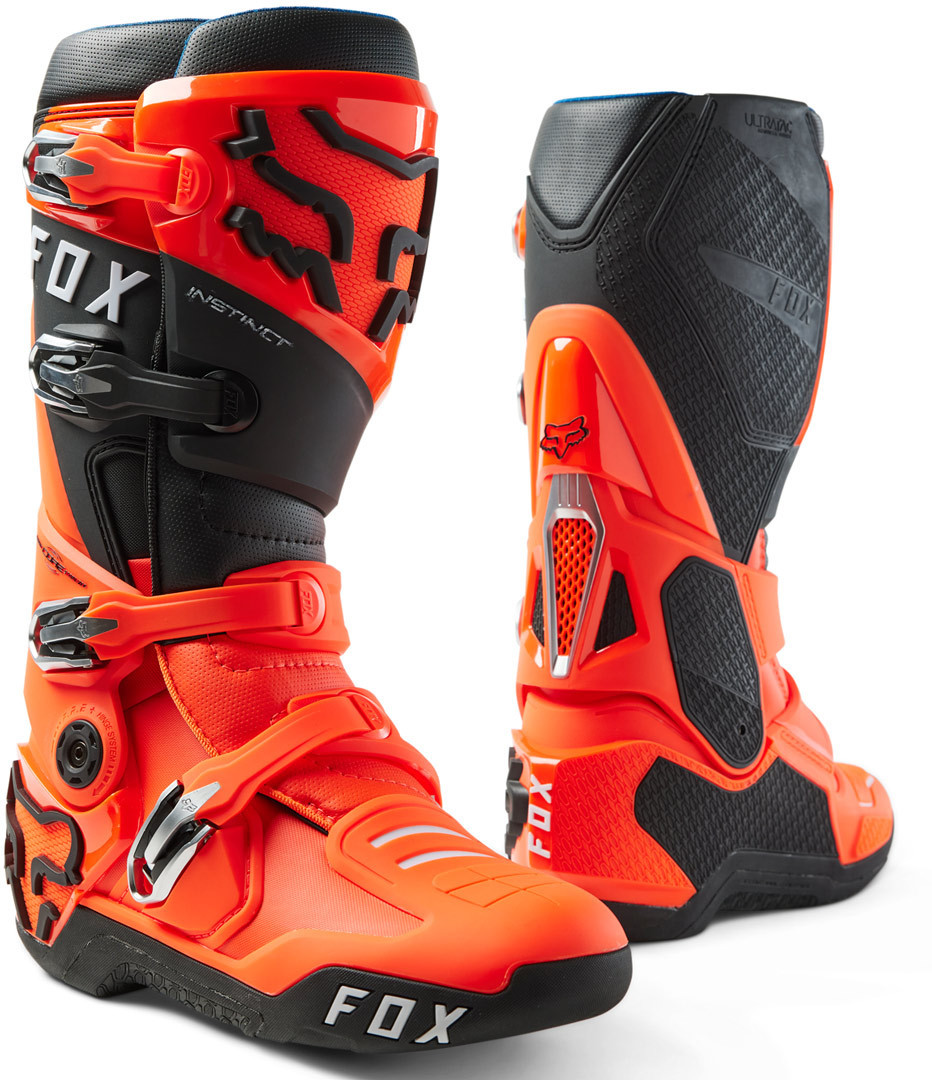 FOX Instinct Motocross Stiefel orange 9,5 Abbildung 1