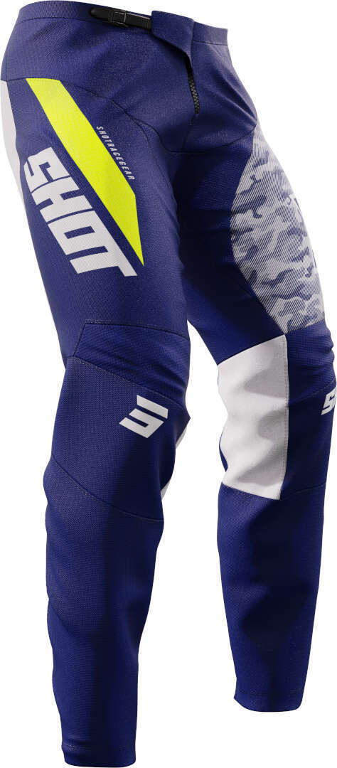 Shot Devo Matrix Calça Motocross azul/branco 32 Figura 2