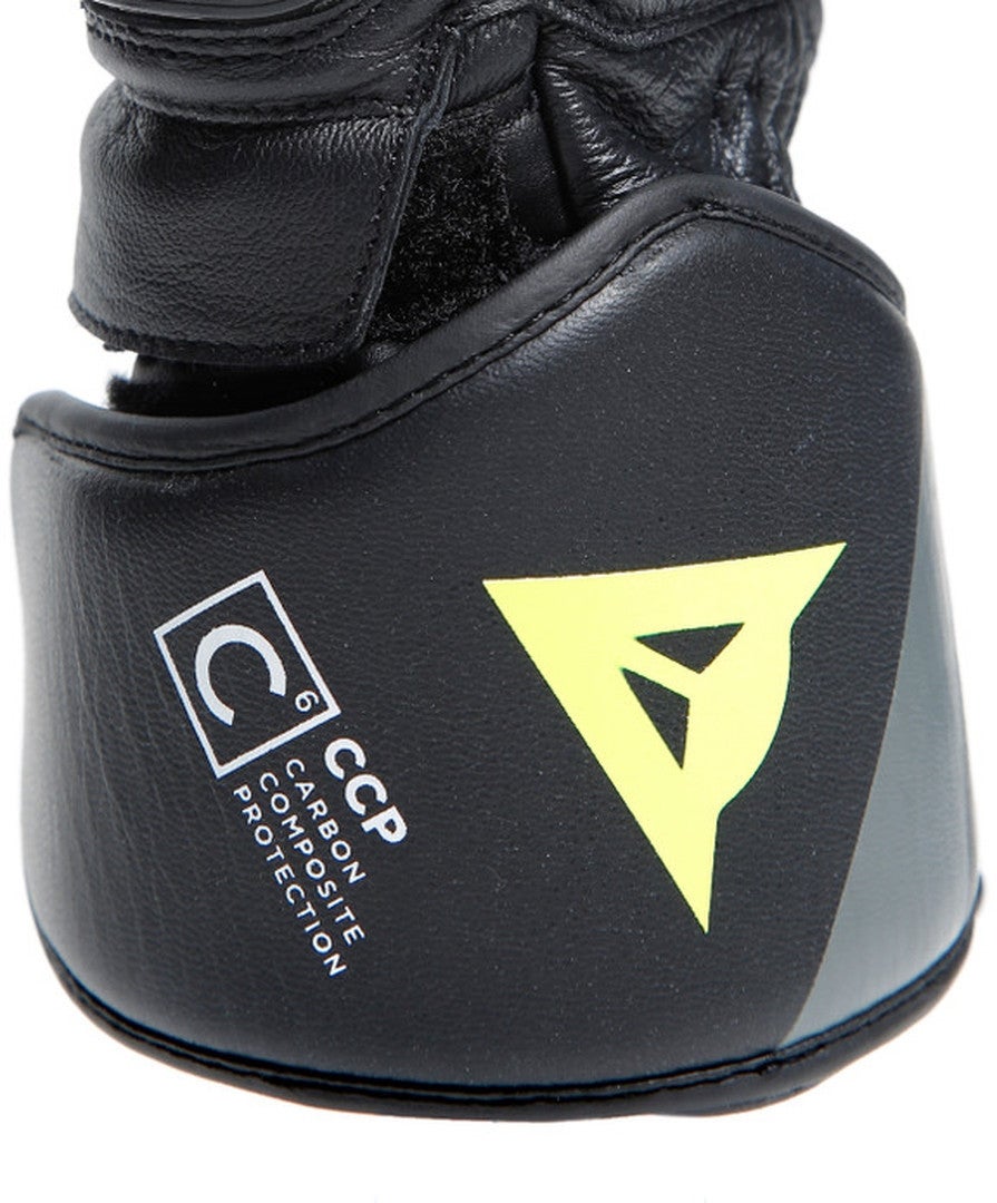 Dainese Druid 4 Motorcykelhandsker sort/grå/gul S Figur 17