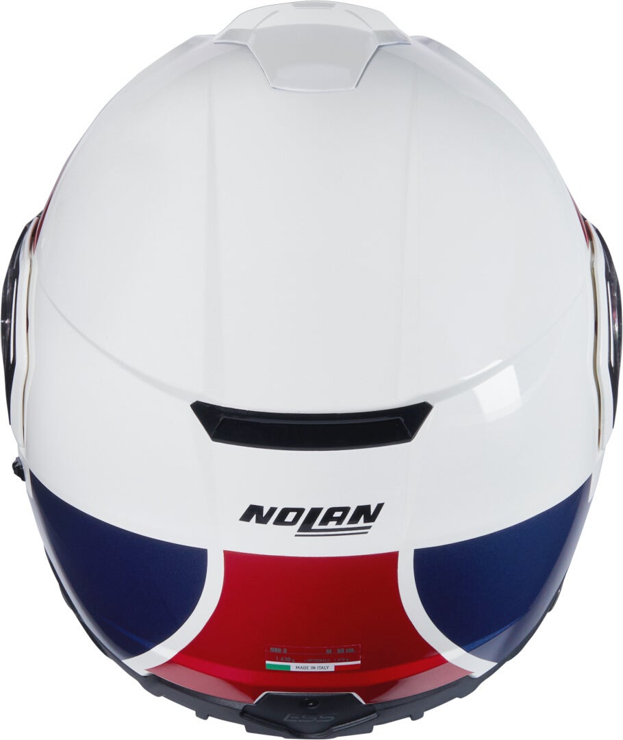 Nolan N90-3 06 Roboto N-Com Helmet white/red/blue XXL (63) Figure 5