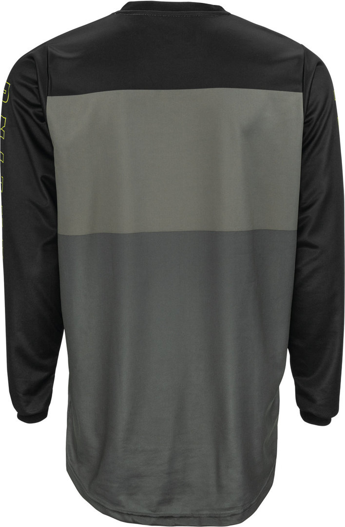 Fly Racing F-16 Tricou de motocross gri/negru/galben XXL Figura 2