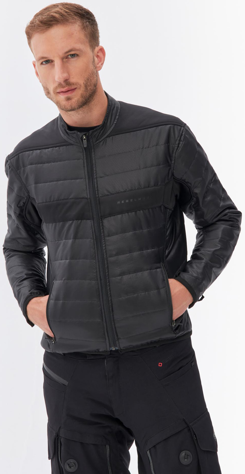 Rebelhorn Range waterproof Motorcycle Textile Jacket black 5XL Figure 5