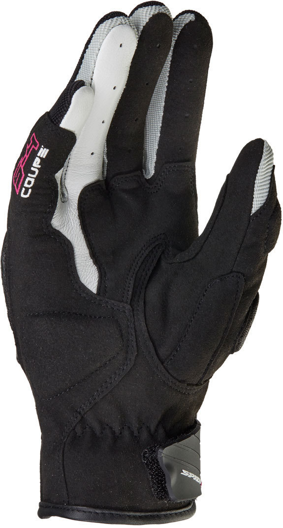Spidi S-4 Damenhandschuhe schwarz/pink S Abbildung 2