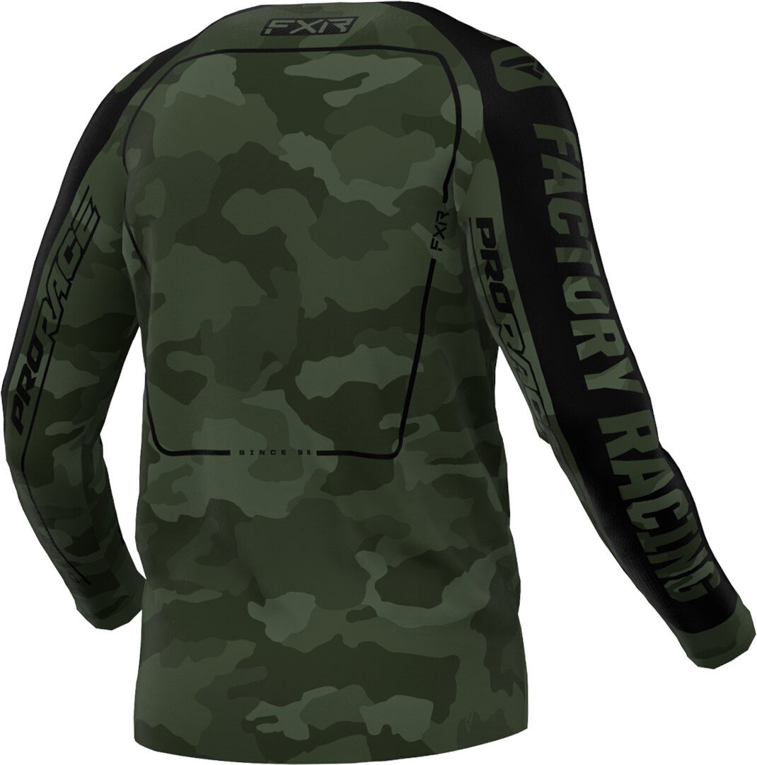 FXR Clutch 2024 Motocross Jersey camouflage XS Abbildung 2