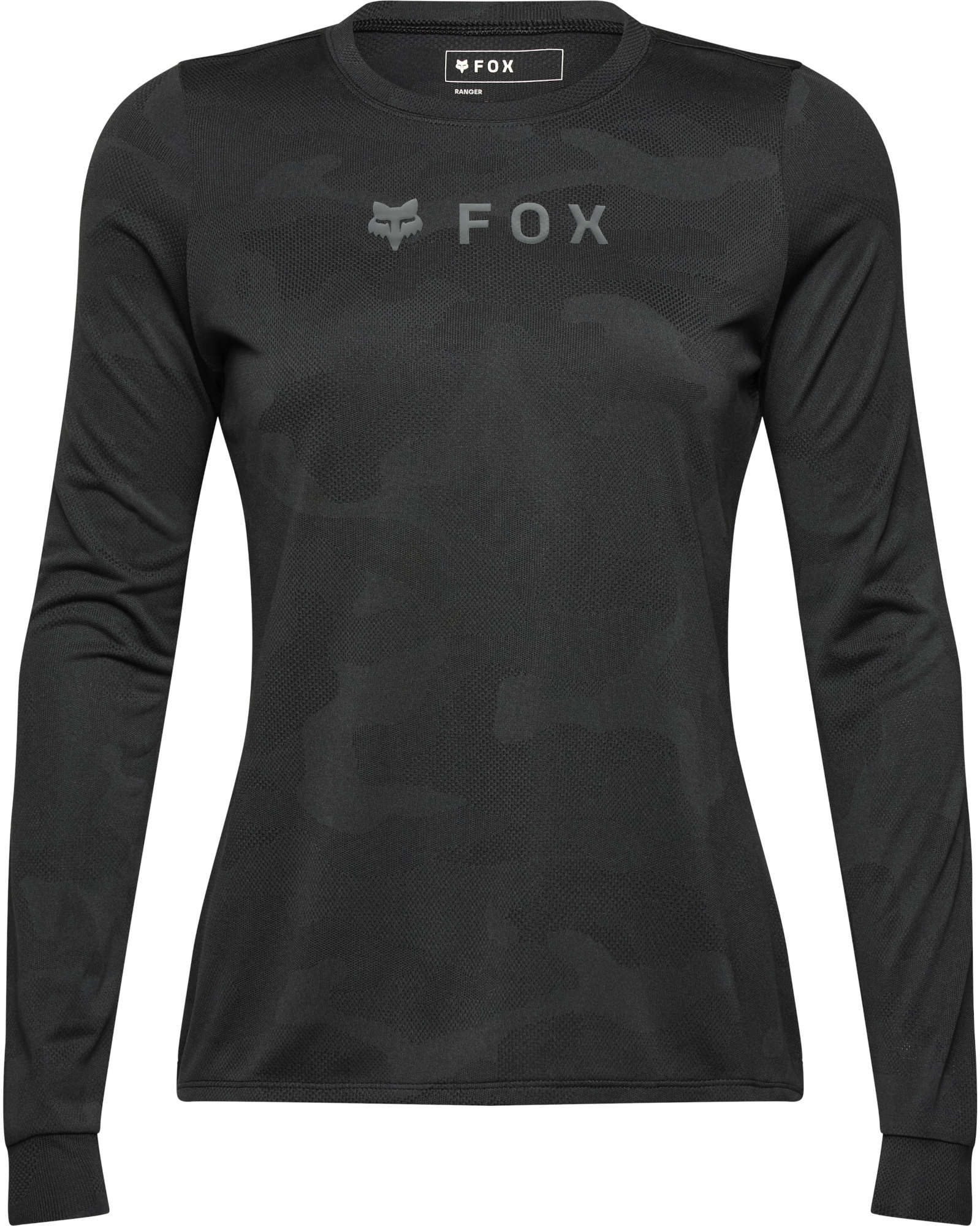 FOX Ranger Tru Dri LS Dame Cykeltrøje Sort M Figur 1