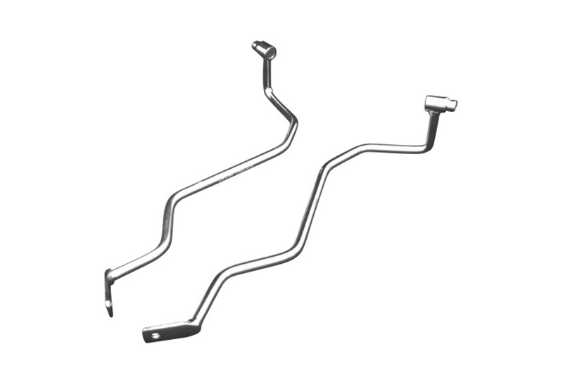 Highway Hawk Kit de suporte para alforjes, Honda VT 600 Shadow, cromado Figura 1