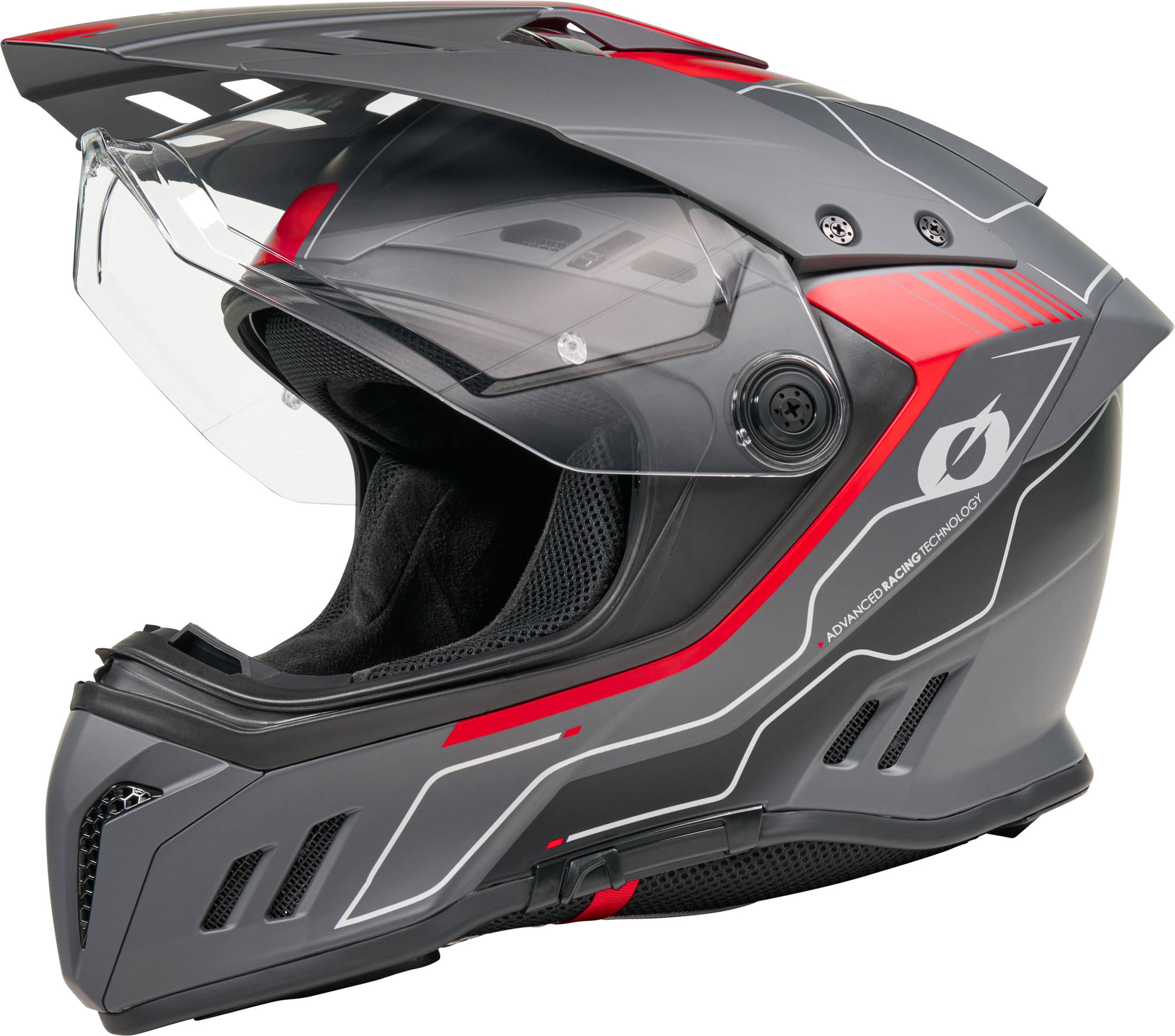 Oneal SIERRA RS ECHO Enduro helm Zwart/Rood XL (61/62) Figuur 2